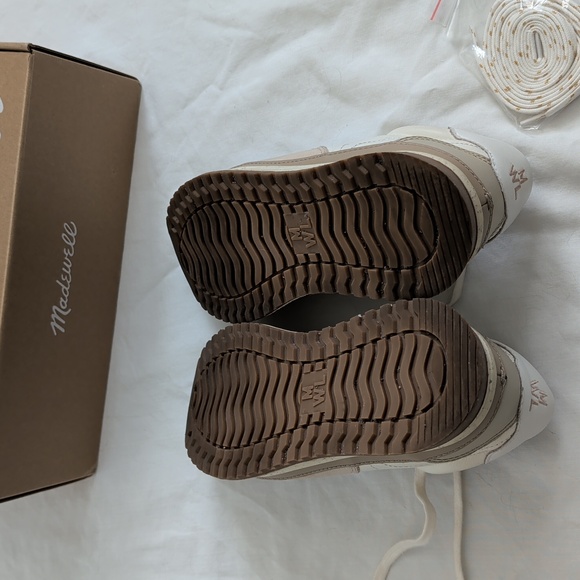 Madewell Kickoff Trainer Sneakers In Nubuck And Nappa Leather - Picture 8 of 14